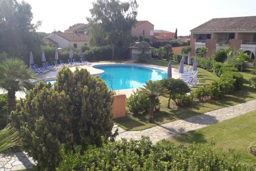 Appartement Les Pieds Dans L'Eau 300 M Plage - 2 Piscines Linguizzetta Eksteriør billede